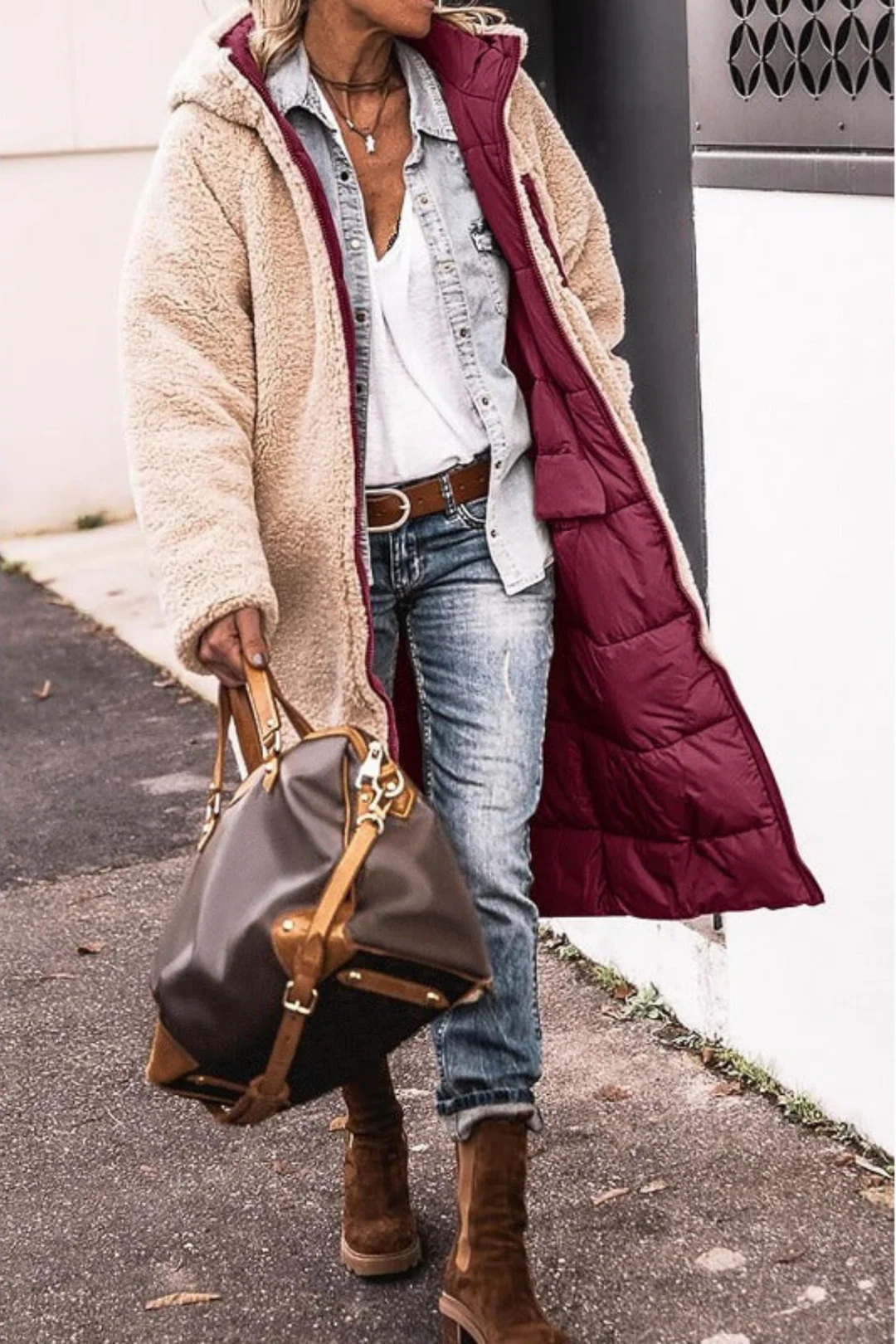 Millie | Reversible Long Coat