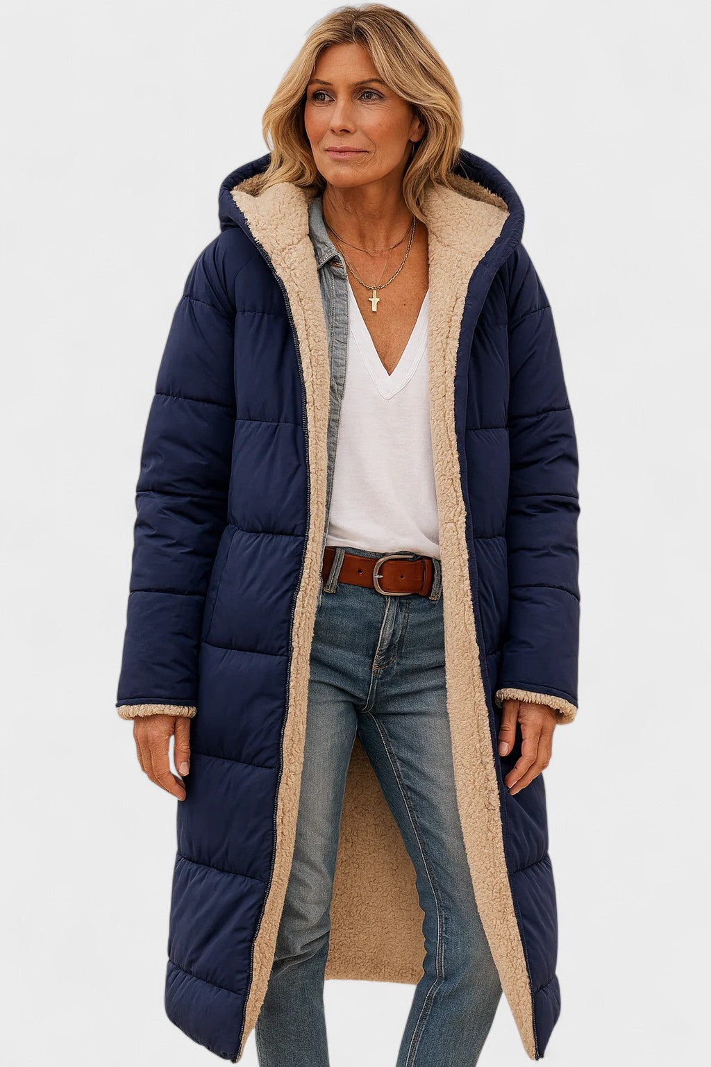 Millie | Reversible Long Coat