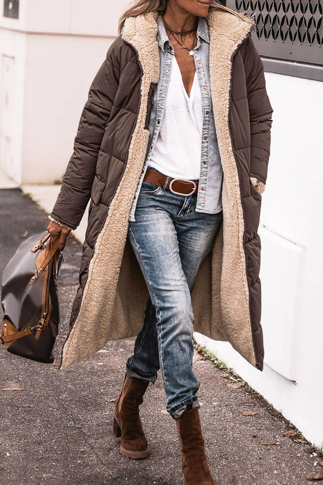 Millie | Reversible Long Coat