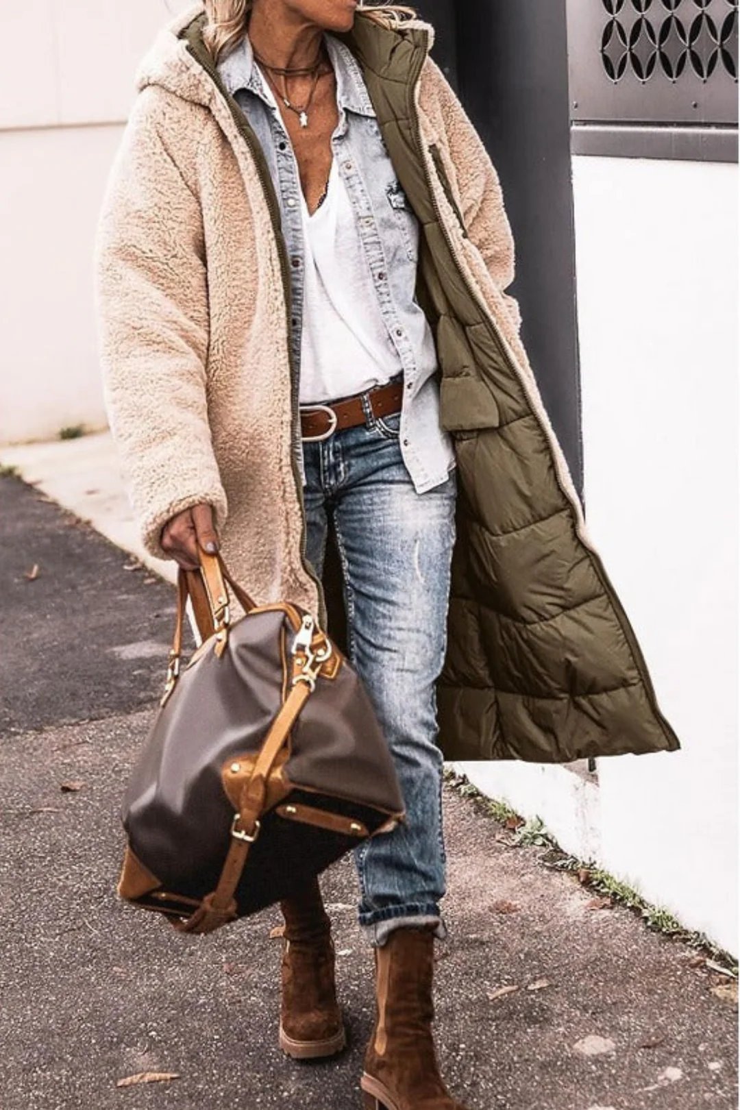 Millie | Reversible Long Coat