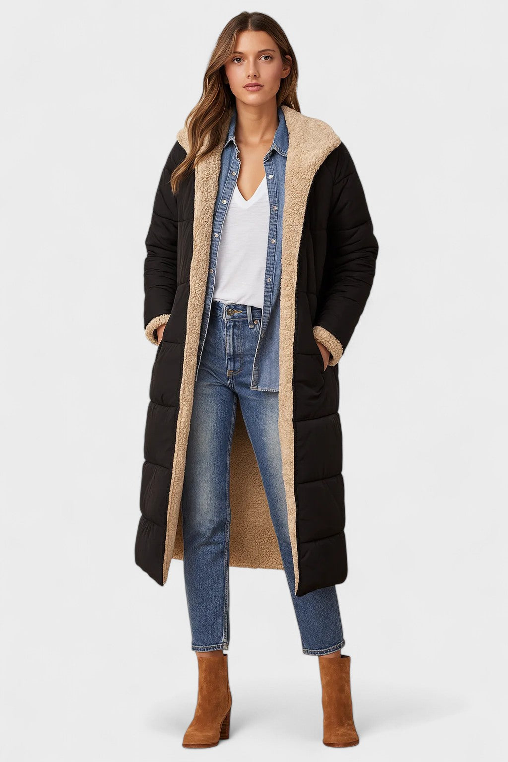 Millie | Reversible Long Coat