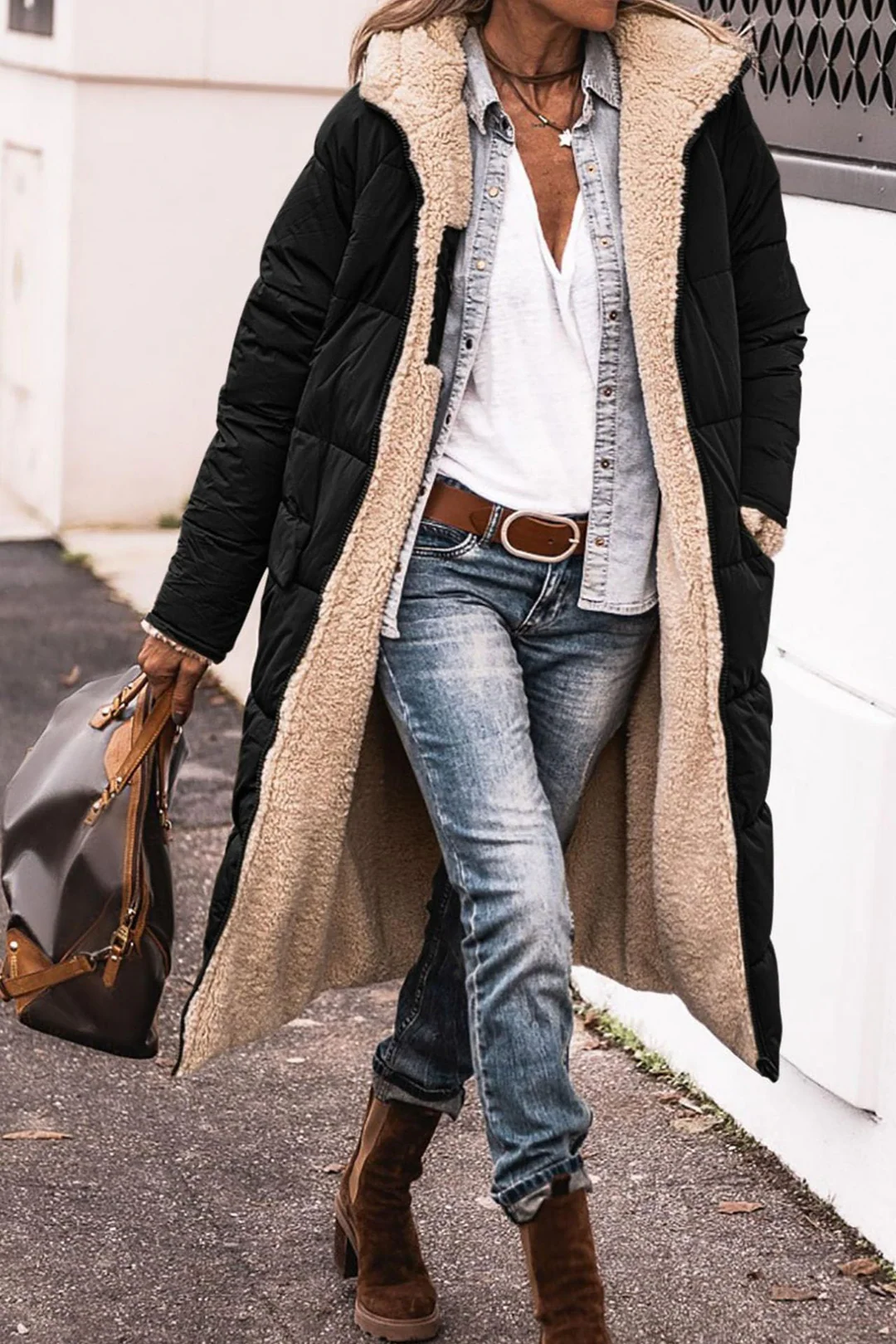 Millie | Reversible Long Coat