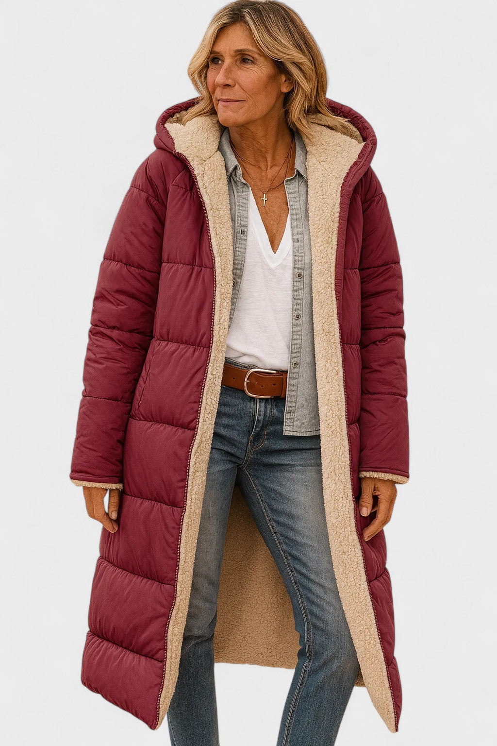 Millie | Reversible Long Coat