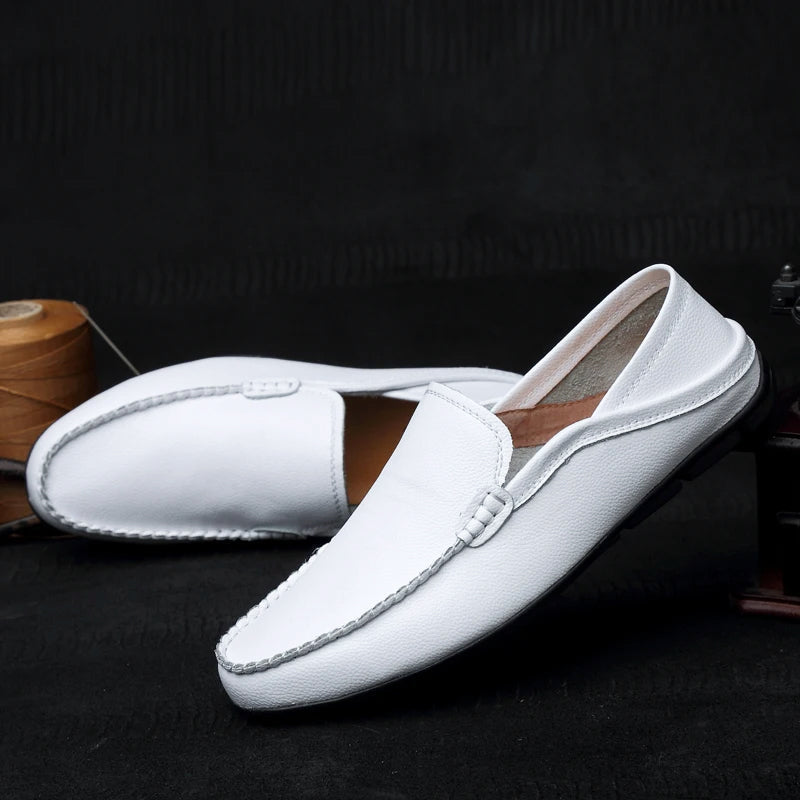 Samuel | Leather Driving Loafers