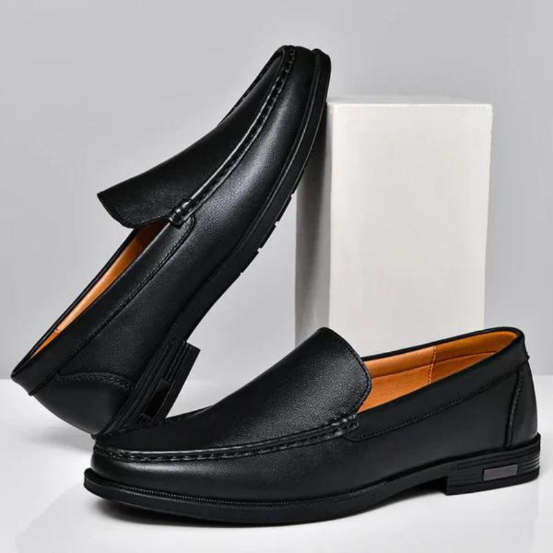 Oliver | Classic Leather Loafers