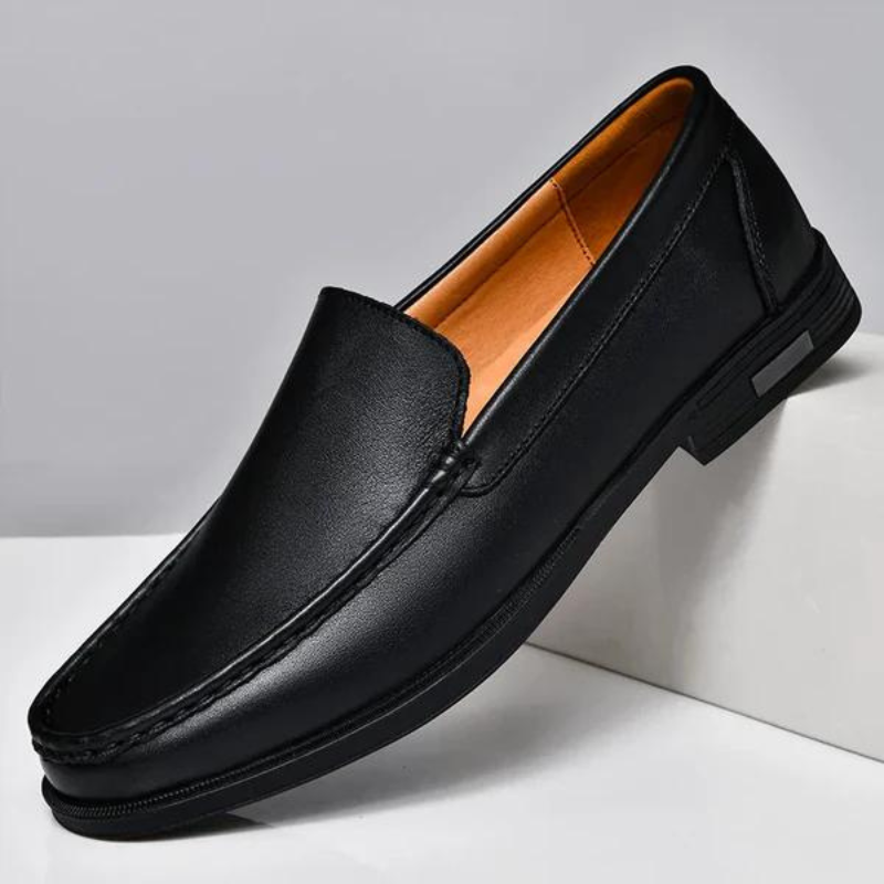 Oliver | Classic Leather Loafers