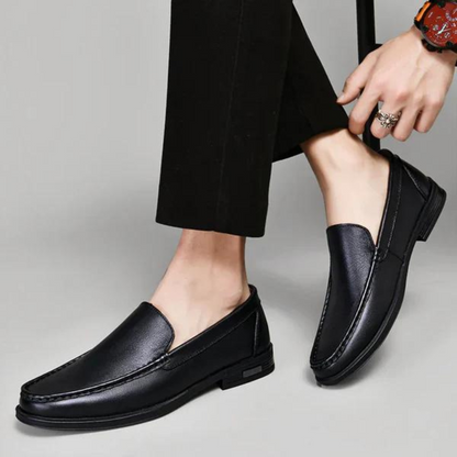 Oliver | Classic Leather Loafers