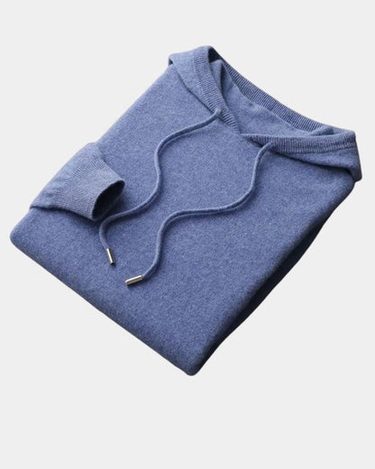 Noah | Beige Knitted Hoodie