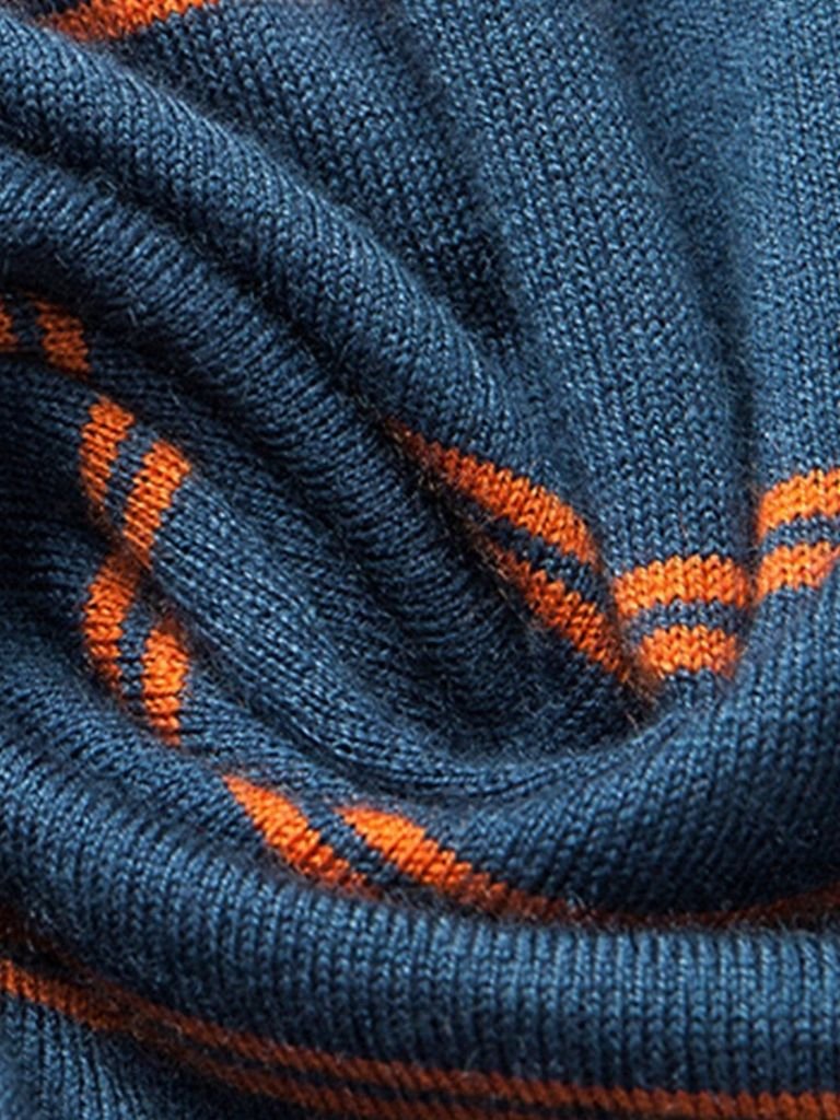 Noah | Long-Sleeve Striped Polo