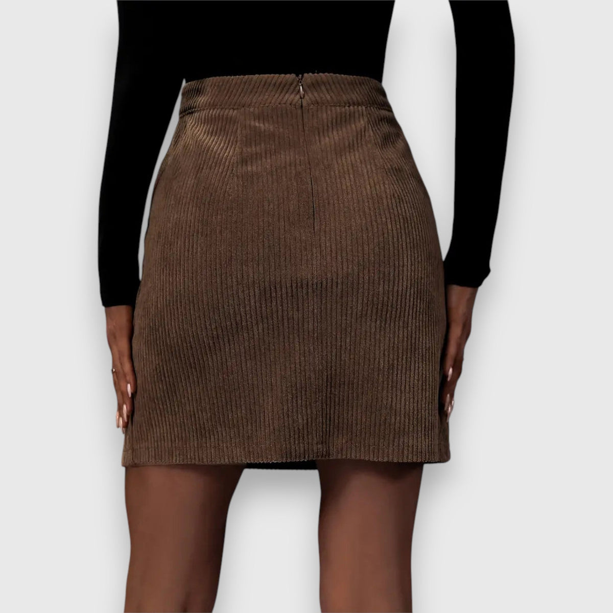 Noelle | Corduroy Mini Skirt