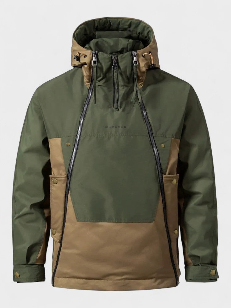 Nathan | Grey Hooded Winter Anorak