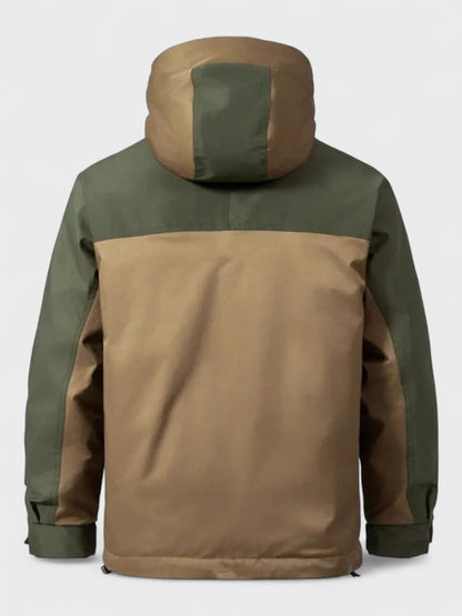 Nathan | Grey Hooded Winter Anorak