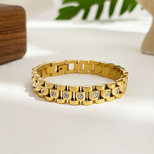 Imperial | Crystal Link Bracelet