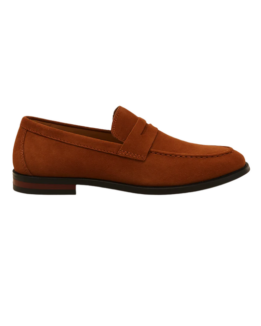 Dennis | Old-Money Suede Penny Loafers