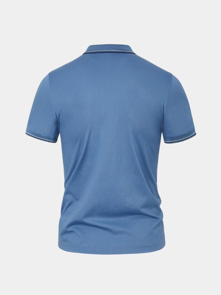 Owen | Classic Blue Polo Shirt