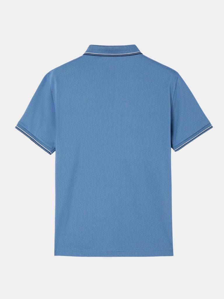 Owen | Classic Blue Polo Shirt