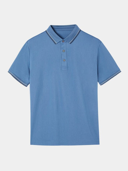 Owen | Classic Blue Polo Shirt