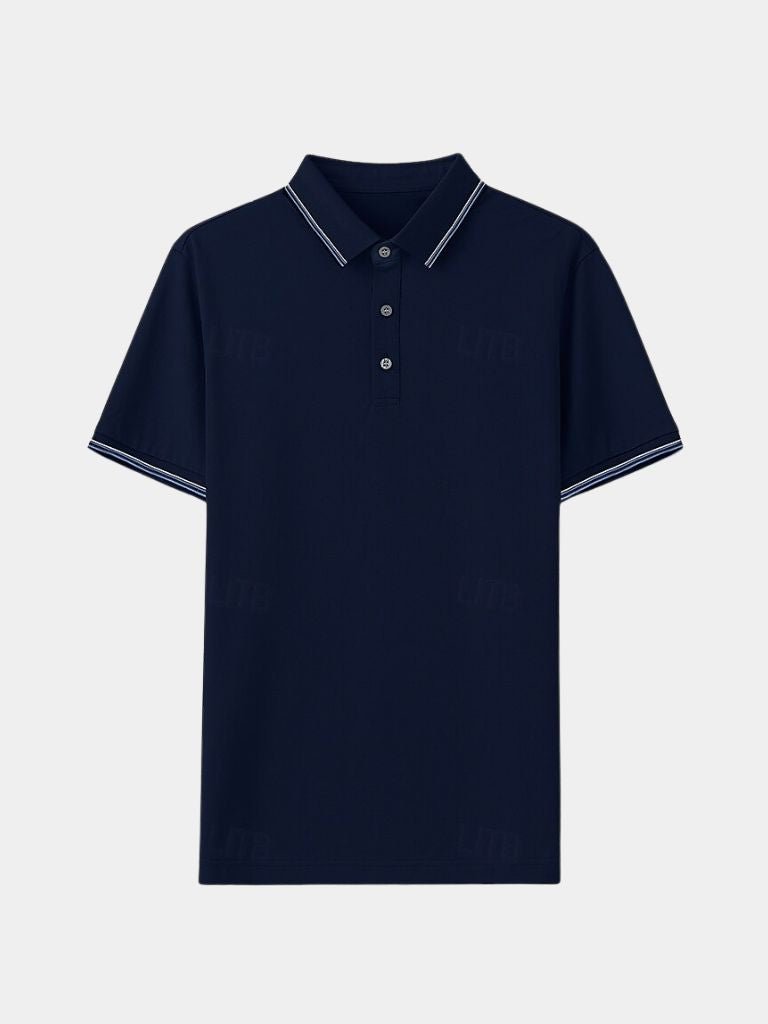 Owen | Classic Blue Polo Shirt