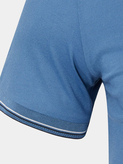 Owen | Classic Blue Polo Shirt