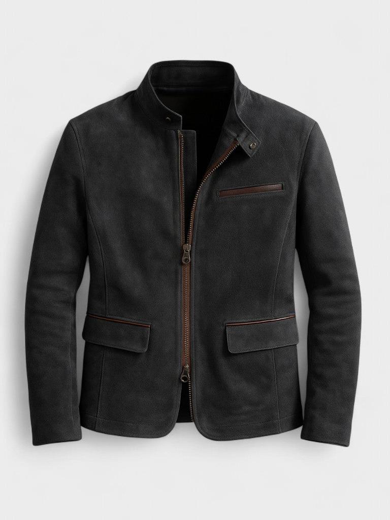 Oliver | Suede-Look Jacket
