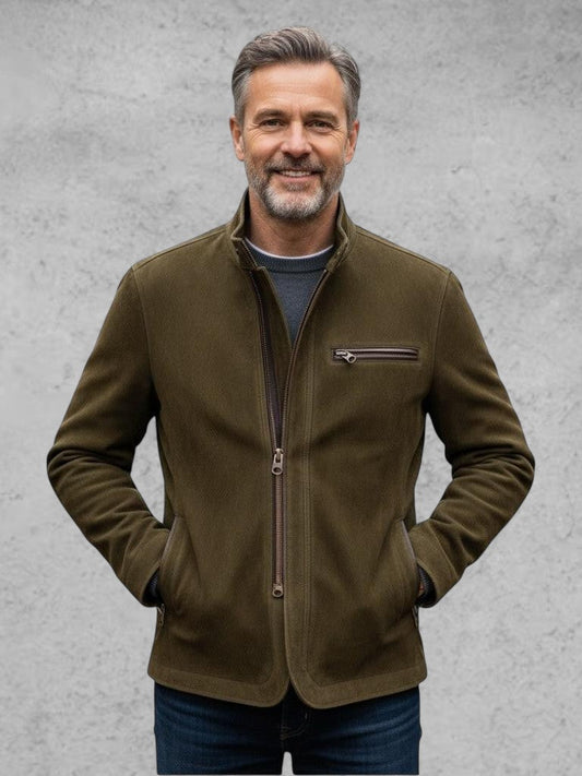 Oliver | Suede-Look Jacket