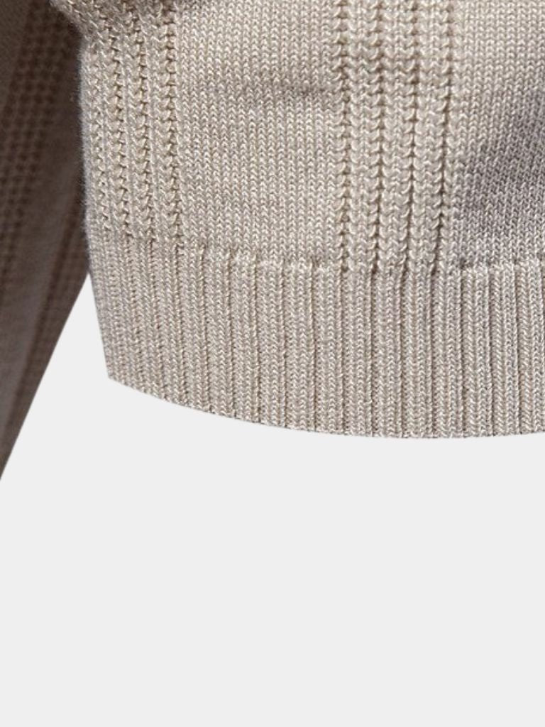 Oliver | Cream Textured Knit Polo