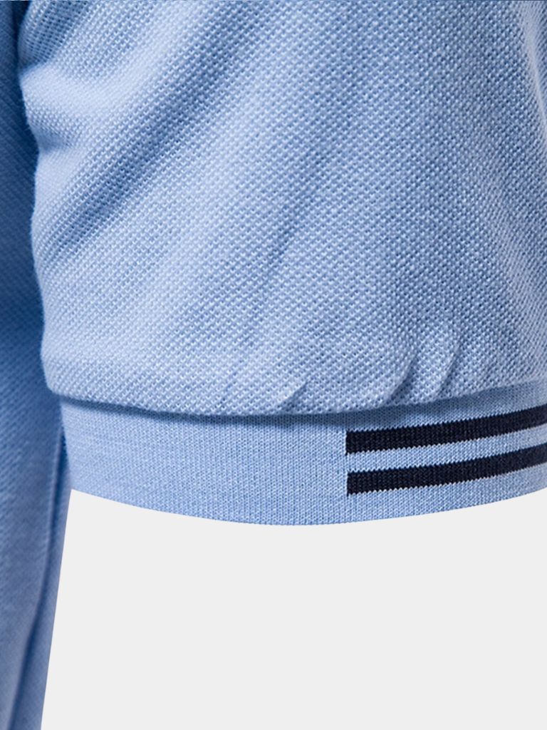 Oscar | Light Blue Classic Polo