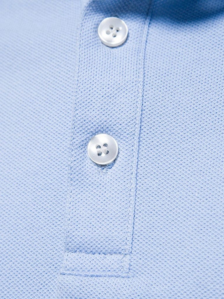 Oscar | Light Blue Classic Polo