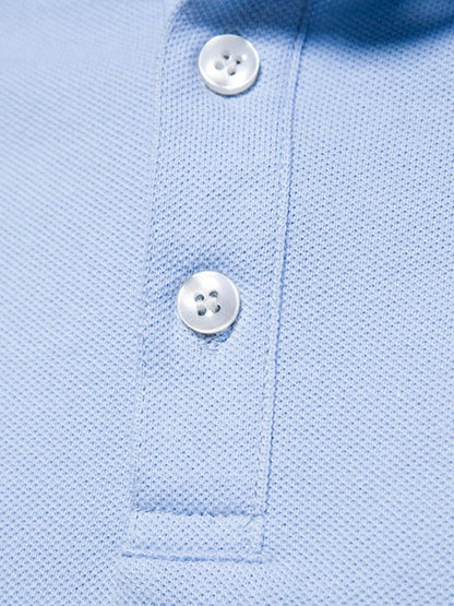 Oscar | Light Blue Classic Polo