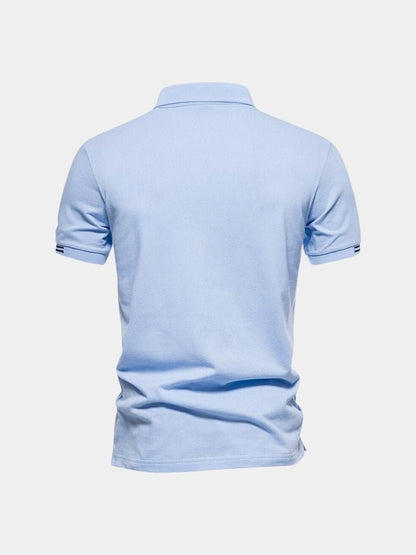 Oscar | Light Blue Classic Polo