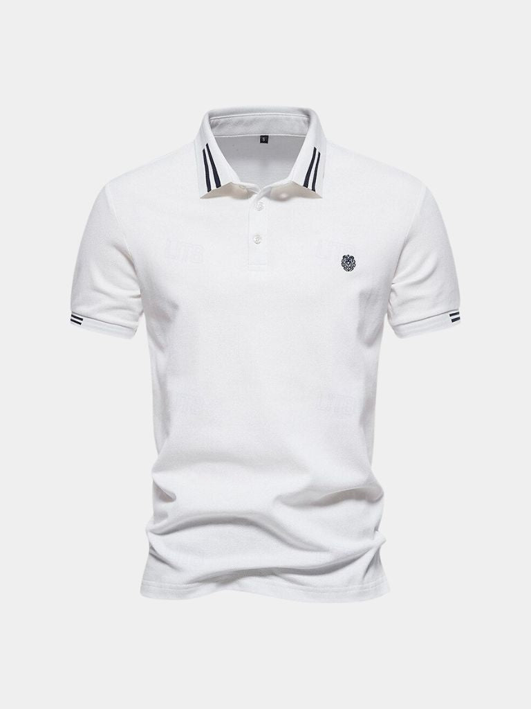 Oscar | Light Blue Classic Polo