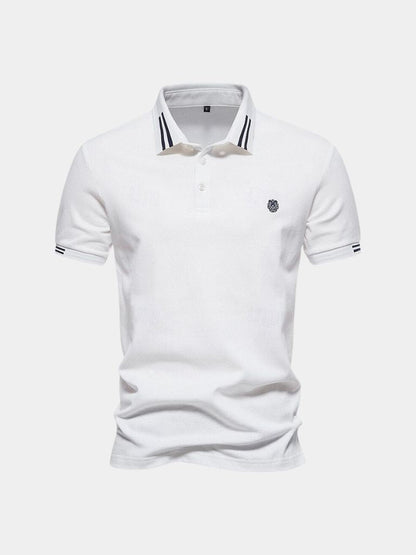Oscar | Light Blue Classic Polo