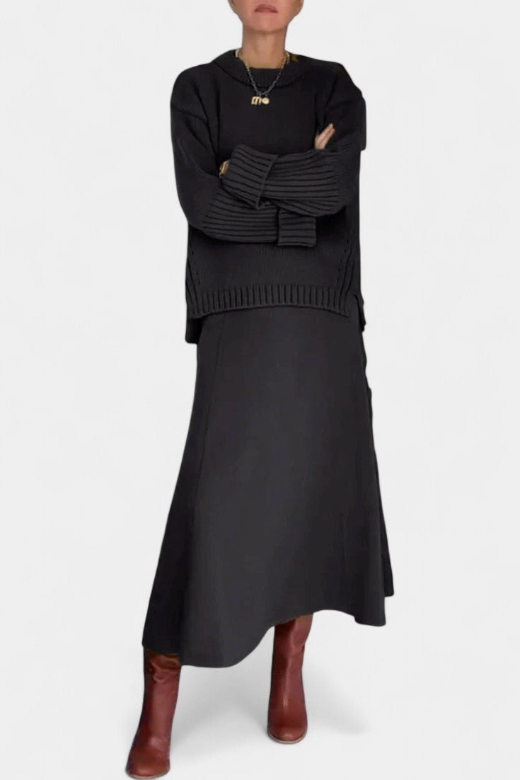 Patricia | Knit Jumper & Maxi Skirt Set