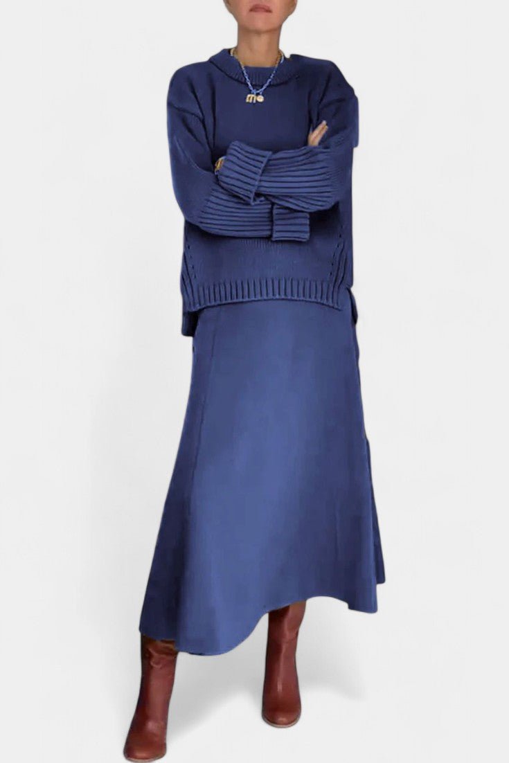 Patricia | Knit Jumper & Maxi Skirt Set