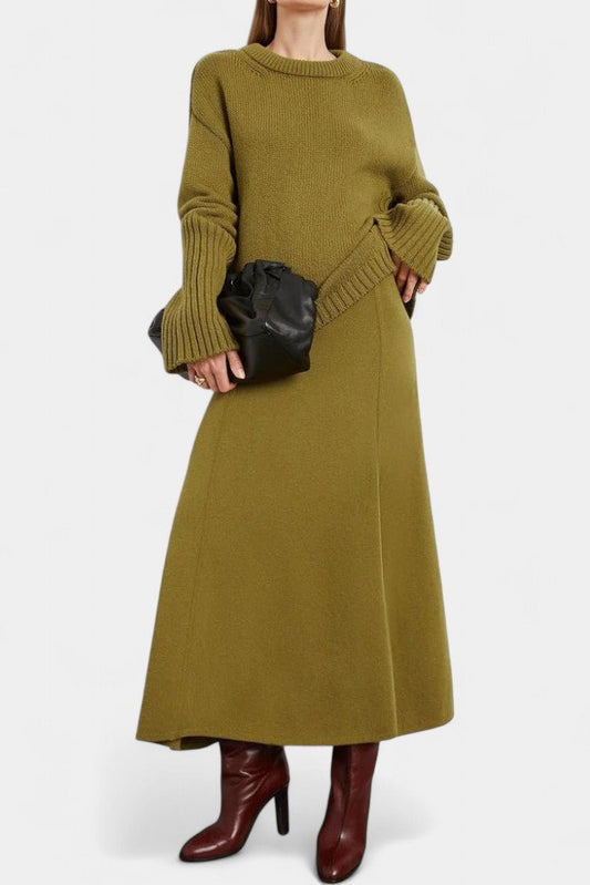 Patricia | Knit Jumper & Maxi Skirt Set