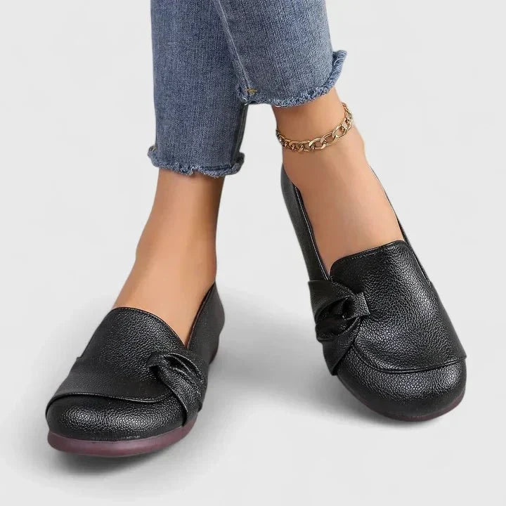 Petra | Beige Comfort Loafers