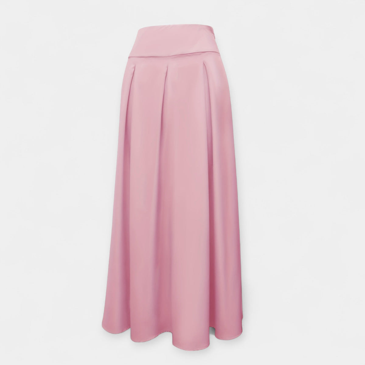 Phoebe | Pink Wide-Leg Maxi Skirt