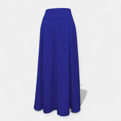 Phoebe | Pink Wide-Leg Maxi Skirt