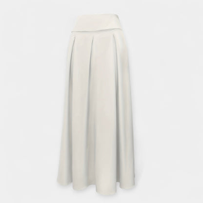 Phoebe | Pink Wide-Leg Maxi Skirt