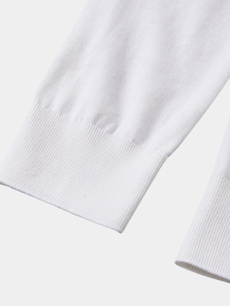 Percy | Long-Sleeve Zip Polo Shirt