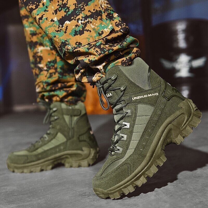 Roy | Olive Outdoor Hiking Boots