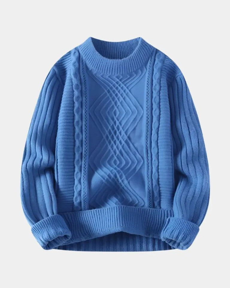 Ross | Cream Cable-Knit Jumper