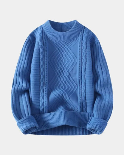 Ross | Cream Cable-Knit Jumper
