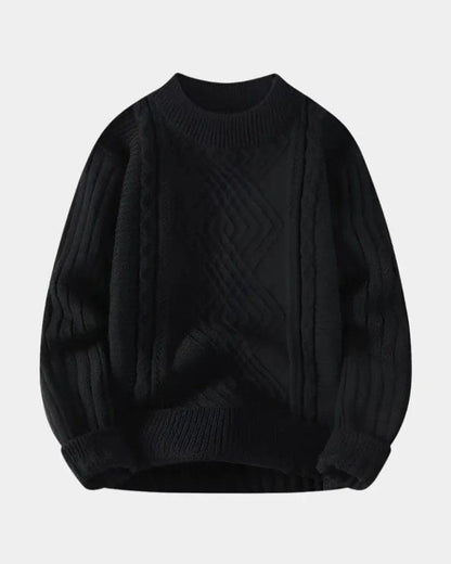 Ross | Cream Cable-Knit Jumper