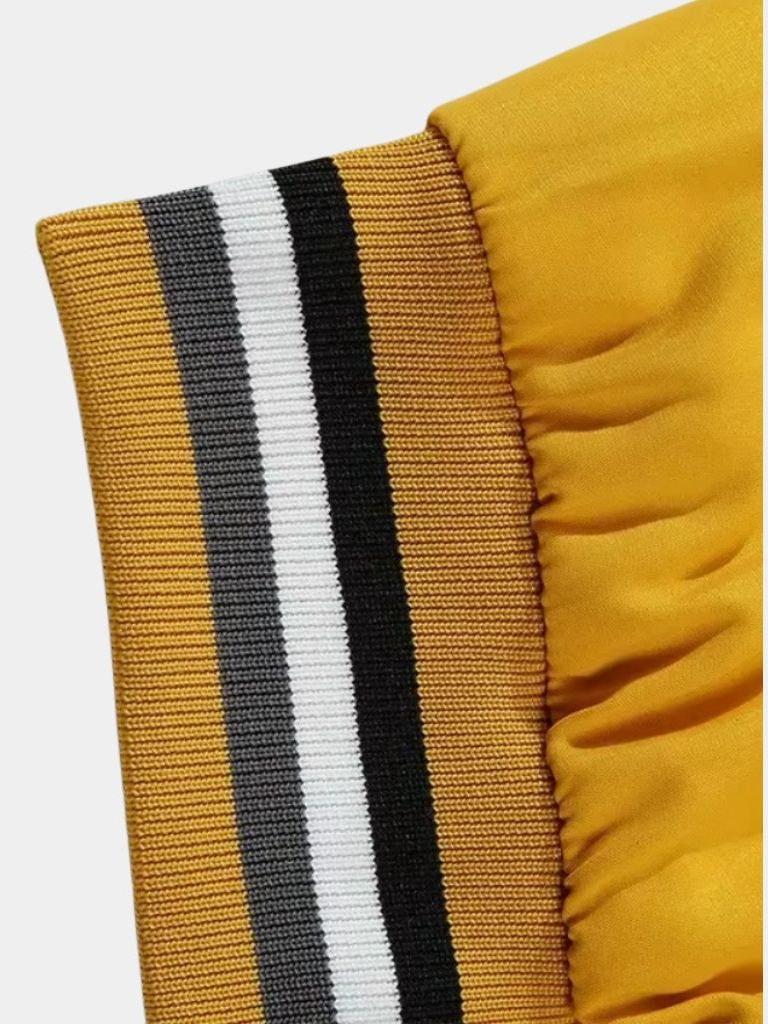 Reginald | Mustard Bomber Jacket