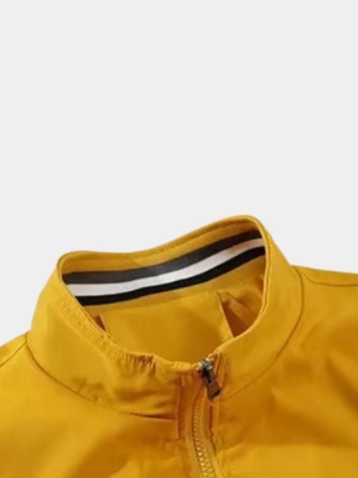 Reginald | Mustard Bomber Jacket