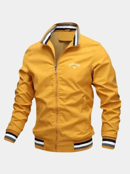 Reginald | Mustard Bomber Jacket