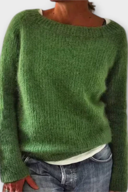 Regina | Mustard Oversized Knit Jumper