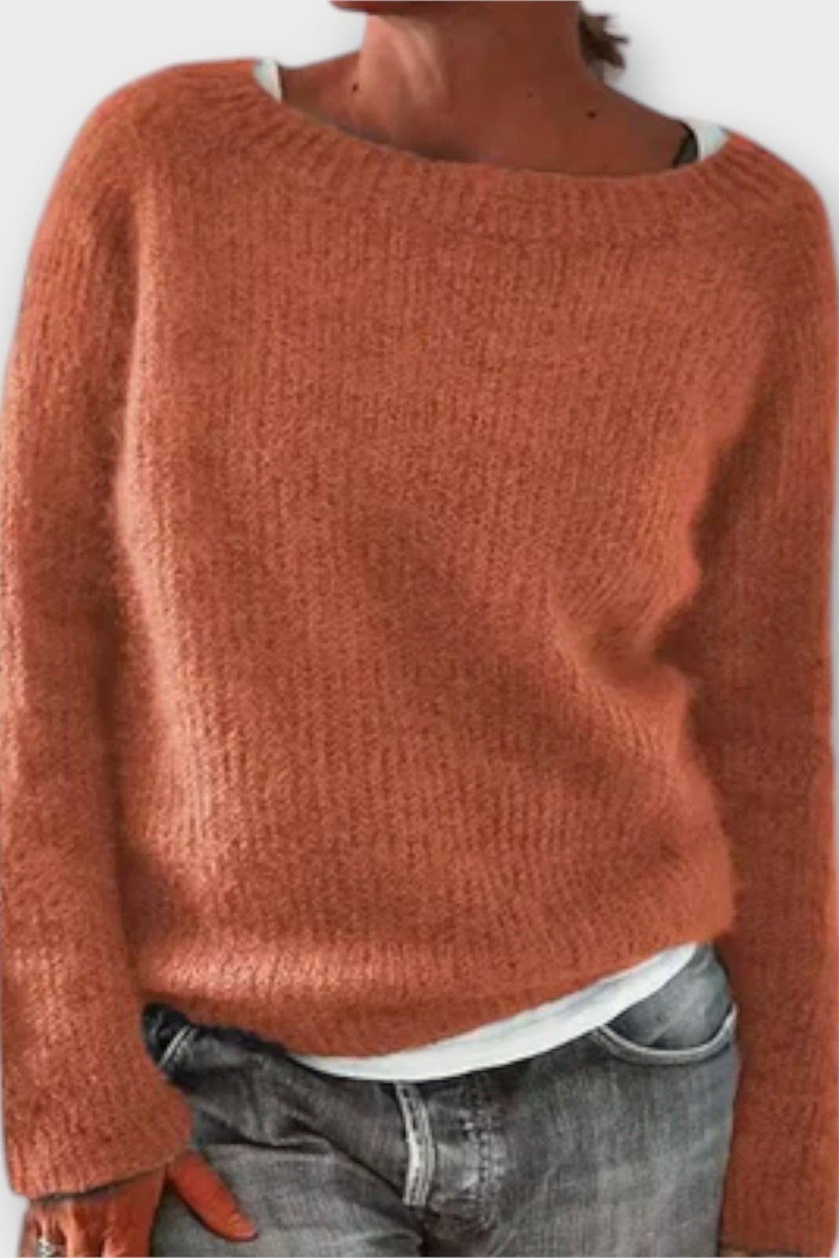 Regina | Mustard Oversized Knit Jumper