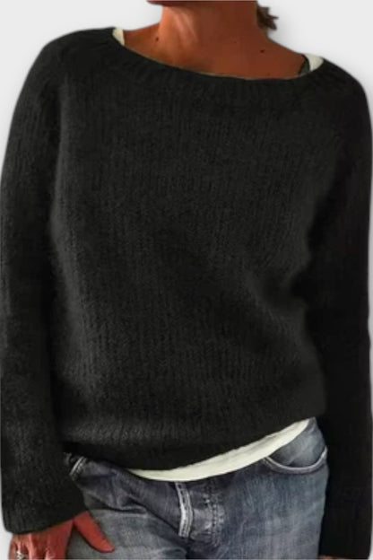 Regina | Mustard Oversized Knit Jumper
